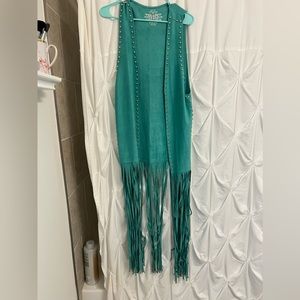 Fringy vest